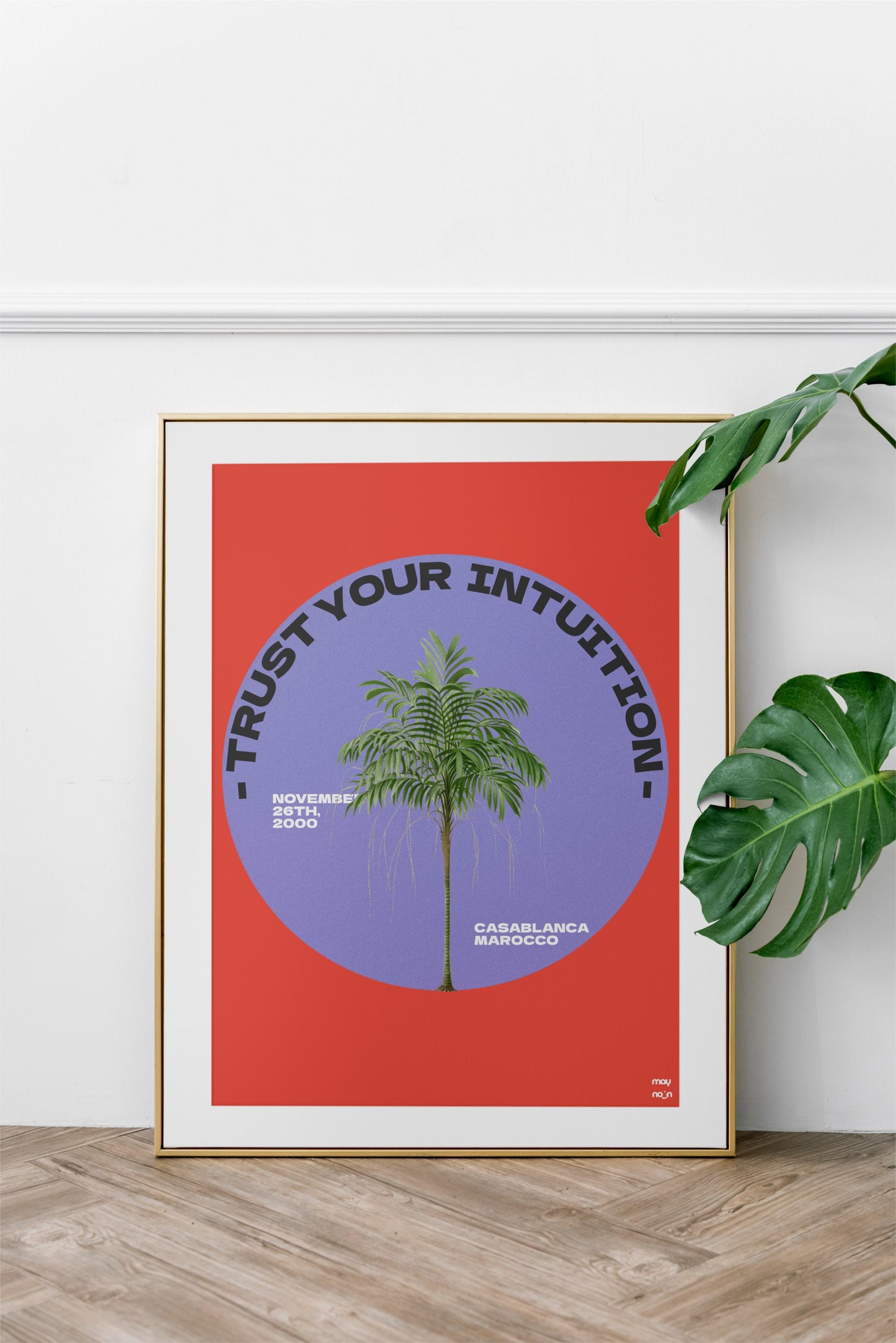 Poster - Trust your intuition 🇲🇦