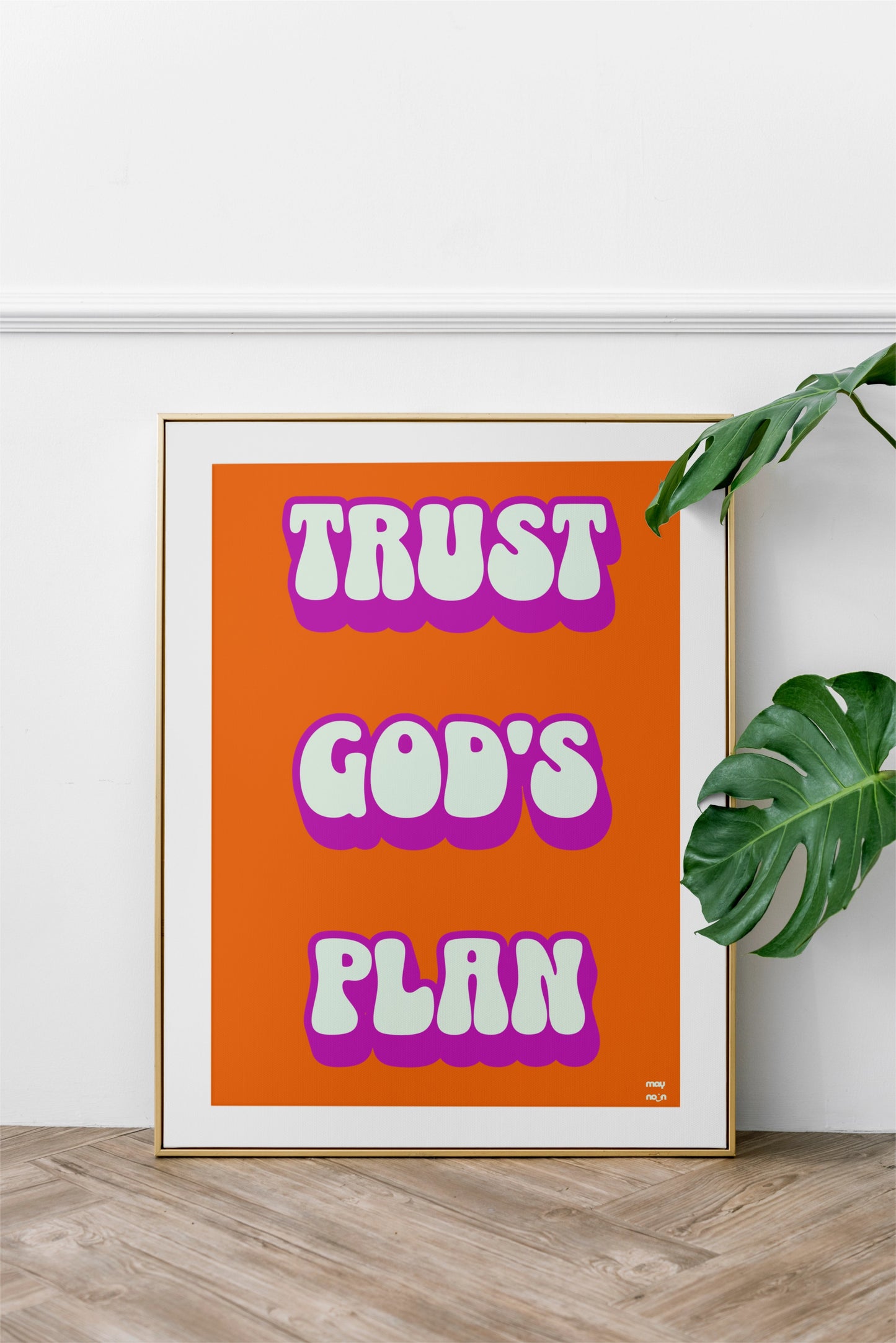 Poster - Trust God's Plan