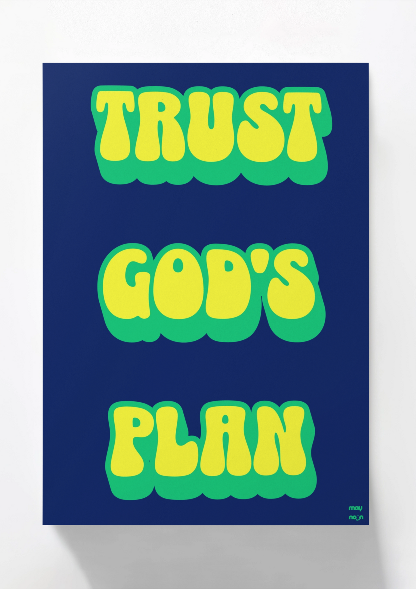 Poster - Trust God's Plan