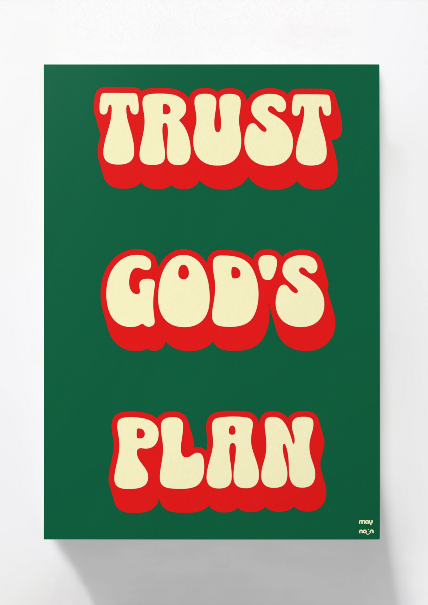 Poster - Trust God's Plan