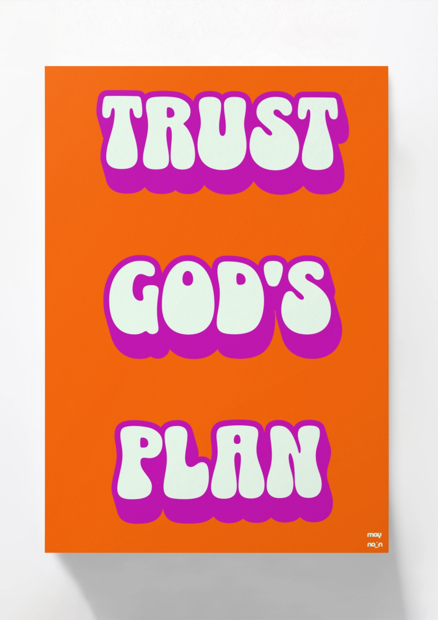 Poster - Trust God's Plan