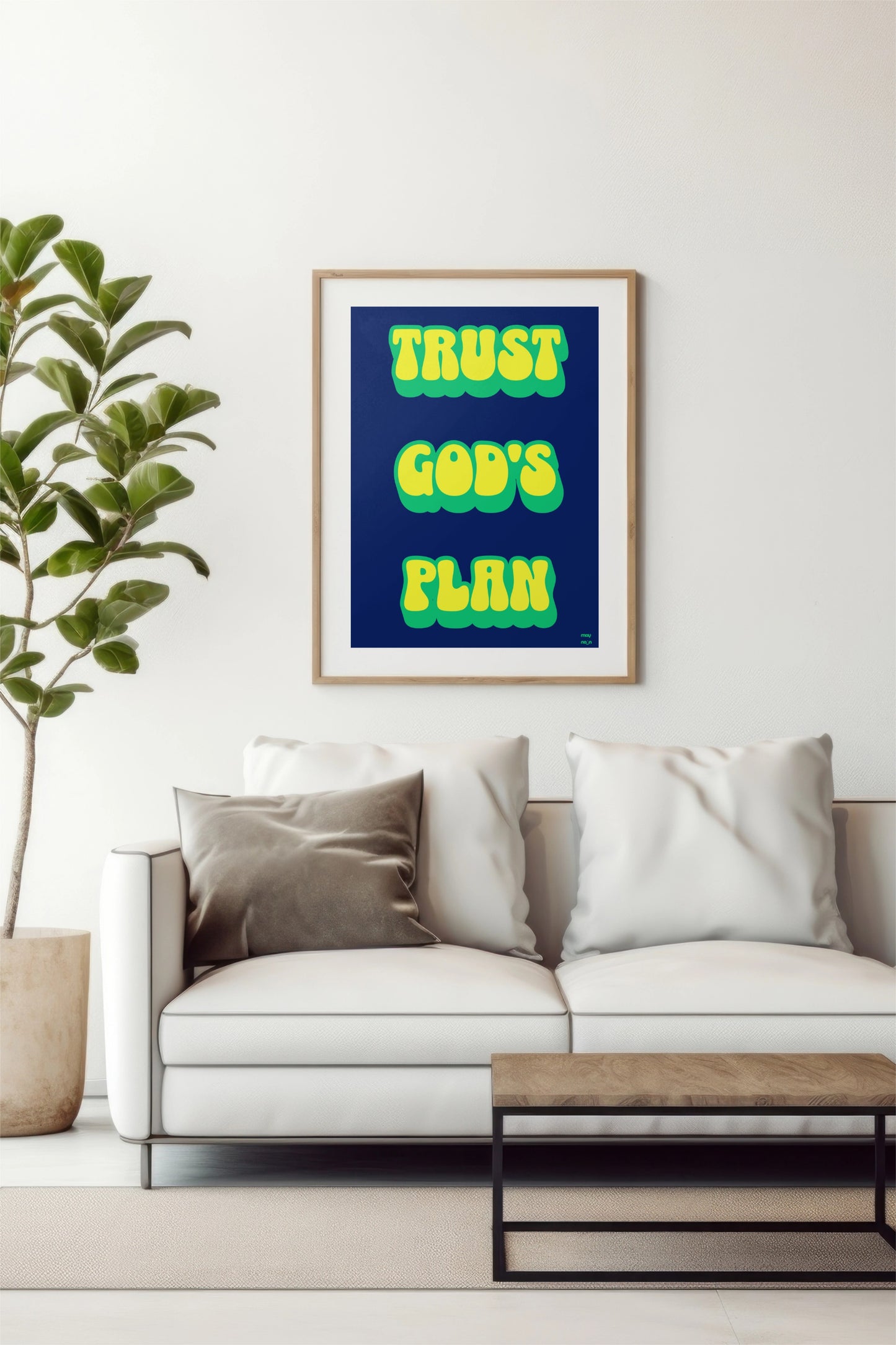 Poster - Trust God's Plan