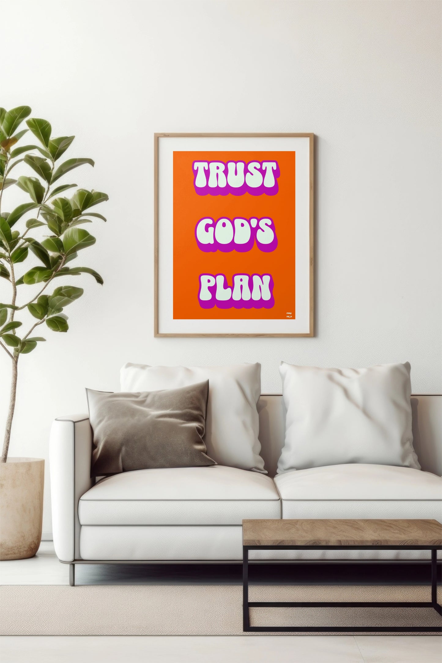Poster - Trust God's Plan