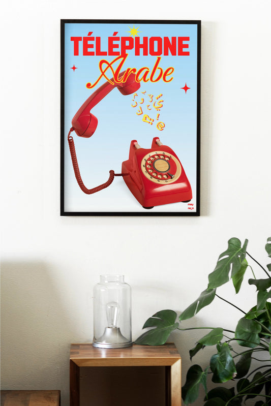 Poster -  Téléphone Arabe ☎️