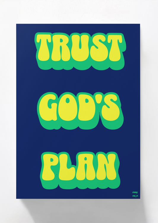 Poster - Trust God's Plan